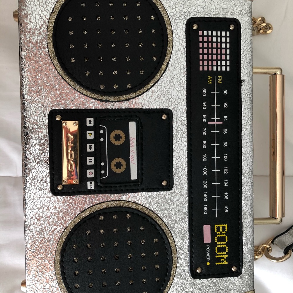 ALDO boom box purse